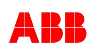 Logo of company ABB Robotics.