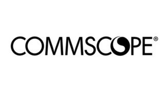 Logo of company CommScope.