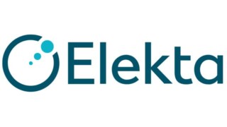 Logo of company Elekta, formaly known as Nucletron.